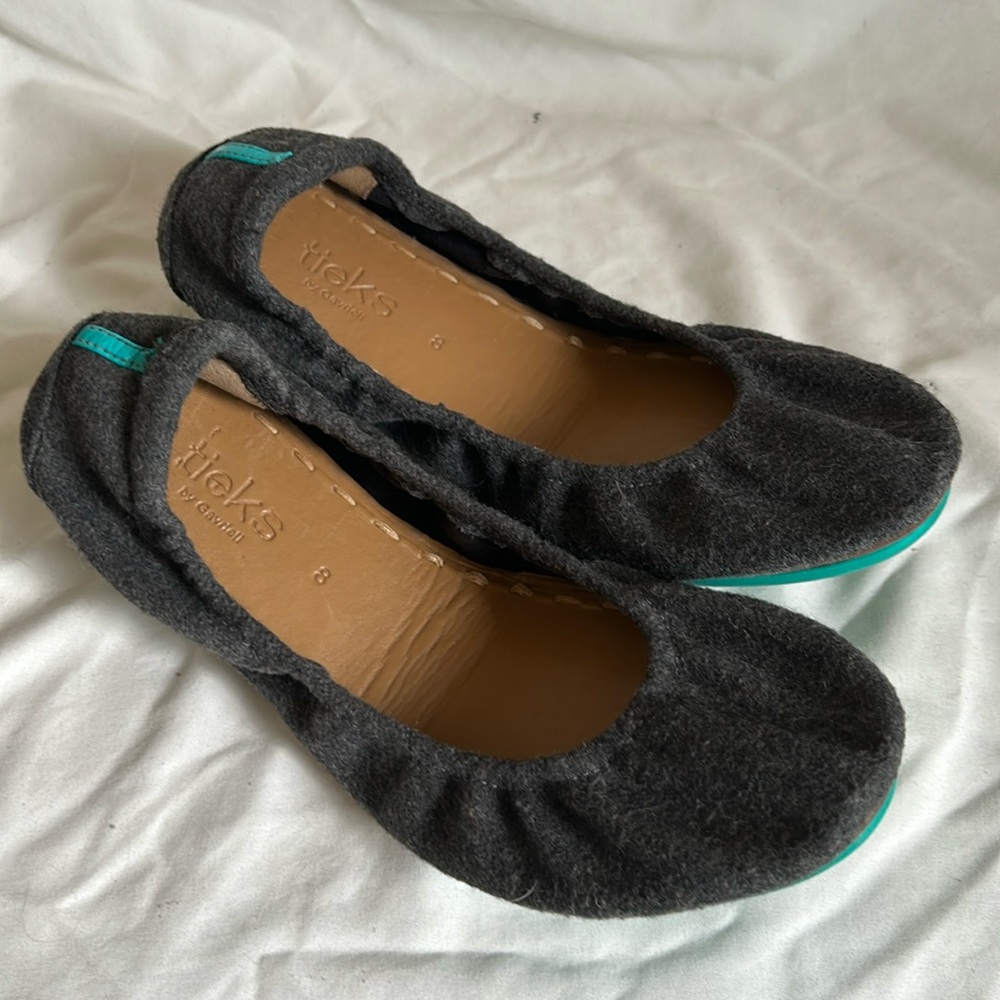 Tieks by Gavrieli women's wool slipper size 8 strechy